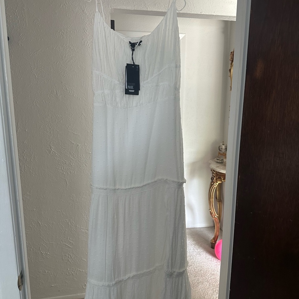 Long white dress